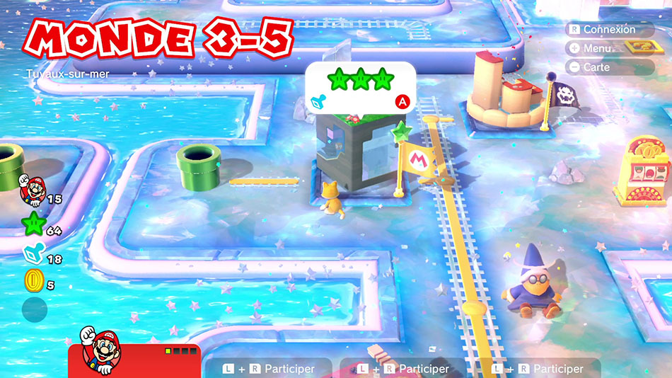 Soluce du Monde 3-5 : Tuyaux-sur-mer de Super Mario 3D World