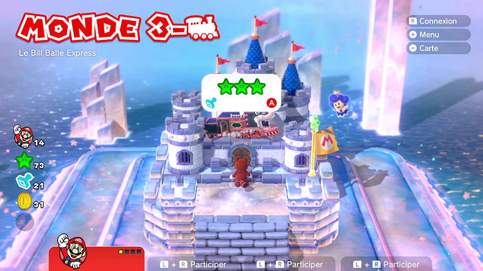 Soluce du Monde 3-Château : Le Bill Balle express de Super Mario 3D World