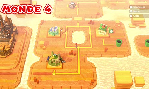 Guides et Soluces du monde 4 de Super Mario 3D World