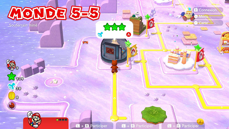 Soluce du Monde 5-5 : Souterrain miné de Super Mario 3D World