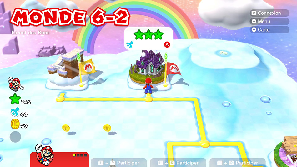 Soluce du Monde 6-2 : La nef des Boos de Super Mario 3D World