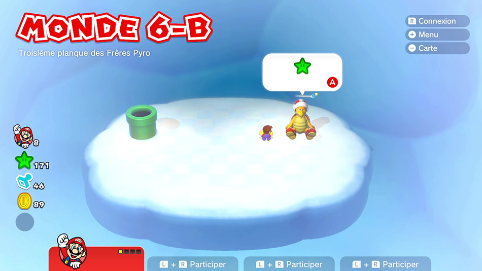 Soluce du Monde 6-B : Troisième planque des Frères Pyro de Super Mario 3D World