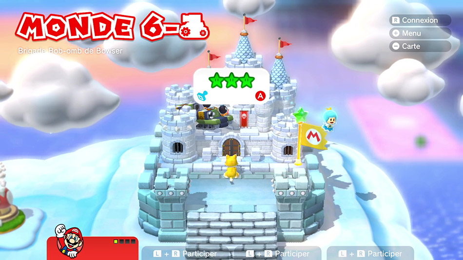 Soluce du Monde 6-Château : Brigade Bob-omb de Bowser de Super Mario 3D World