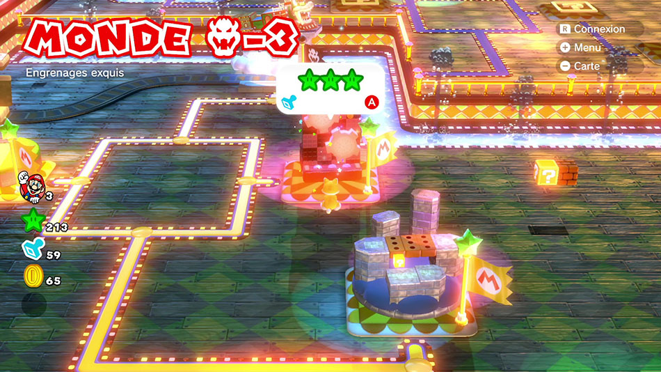 Soluce du Monde Bowser-3 : Engrenages exquis de Super Mario 3D World