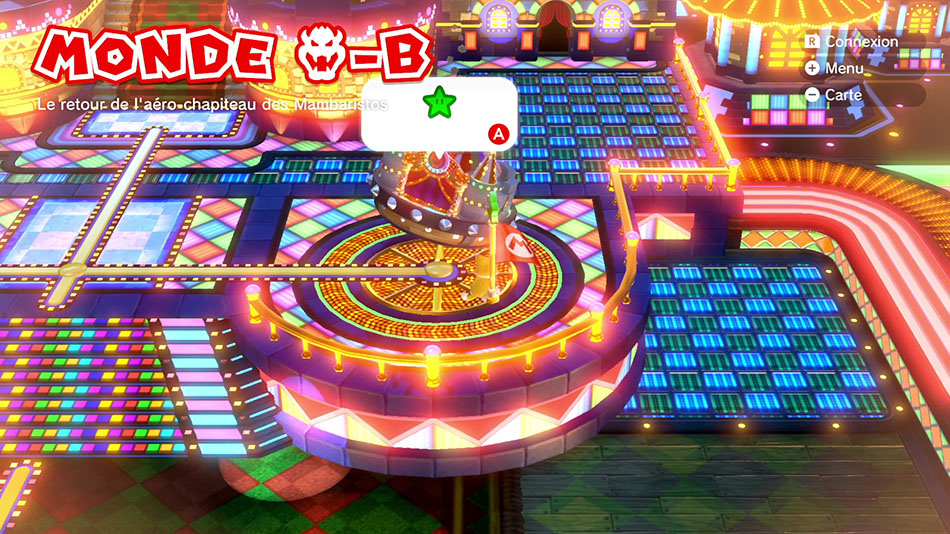 Soluce du Monde Bowser-B : Le retour de l'aéro-chapiteau des Mambaristos de Super Mario 3D World