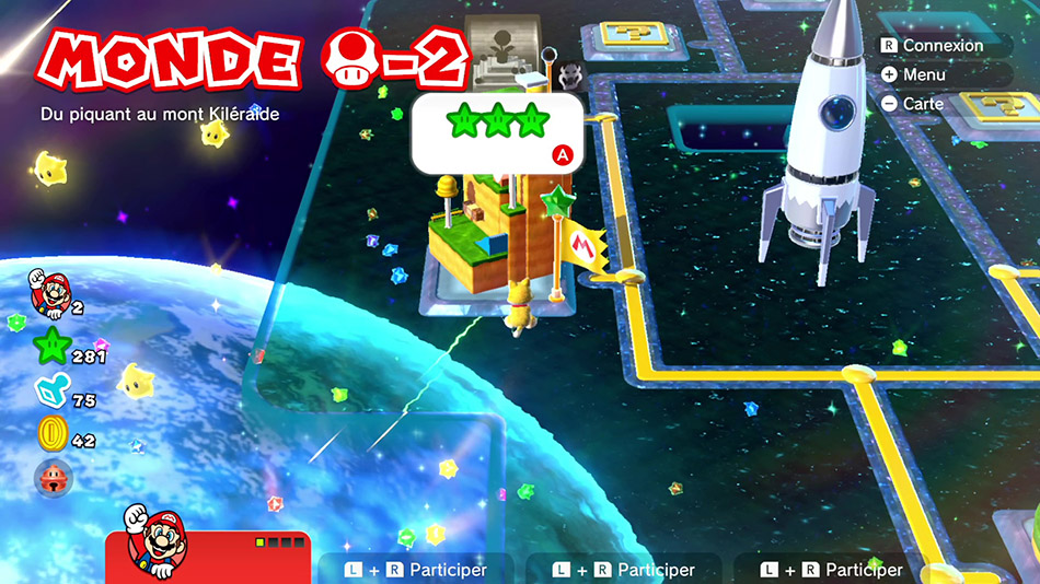 Soluce du monde Champignon-2 : Du piquant au Mont Kiléraide de Super Mario 3D World