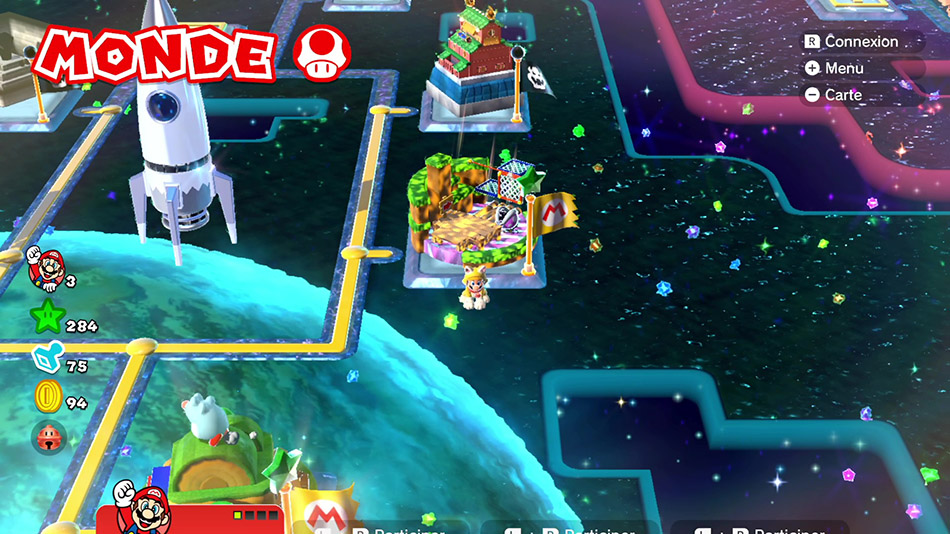 Soluce du Monde Champignon-3 : Nuit sur la mangrove de Super Mario 3D World