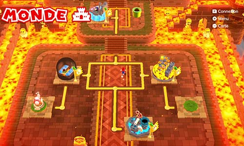 Guides et Soluces du monde du Chateau de Super Mario 3D World