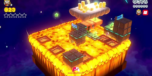 Emplacement de l'étoile 1