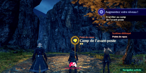 Camp de l'avant poste