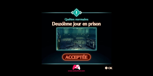 Quete deuxieme jour en prison