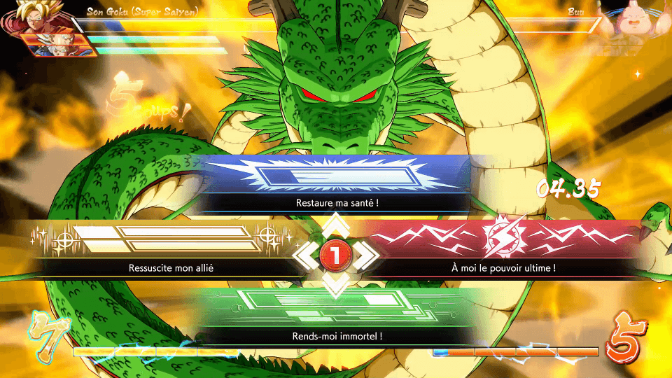 Shenron dans Dragon Ball FighterZ