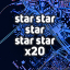 star star star star star x20