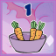 1 carrot