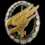 Diving Eagle badge