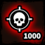 1,000 zombies