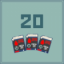 20 cards