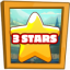 3 stars earned