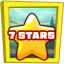 7 stars earned