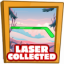 Laser collected