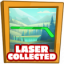 Laser collected