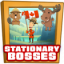 Stationary mini bosses defeated