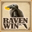 The raven won