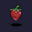 Badge fraise