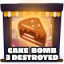 Cake bomb