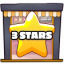 3 stars earned