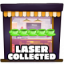 Laser collected