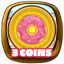 3 coins collected