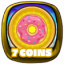 7 coins collected