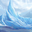 Sur une fine couche de glace