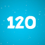 Accumulate 120 points in total