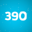 Accumulate 390 points in total