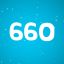 Accumulate 660 points in total
