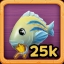 Un petit poisson dans l'eau