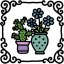 Potted flowers!