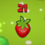 Collect 21 strawberries