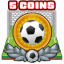 5 coins collected