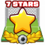 7 stars earned