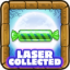 Laser collected