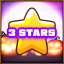 3 stars earned