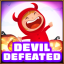 Devil defeated