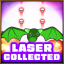 Laser collected