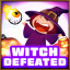 Witch defeated