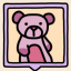 Teenager's pink room