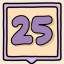 Twenty-five cats