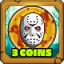 3 coins collected